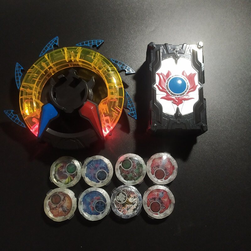 2020新品罗索布鲁奥特曼水晶变身器 武器光轮尺寸开合召唤器玩具