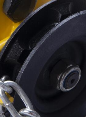 TG拉小车防撞可0.5T*3M调0.5T50T手拉葫芦配手-车件单轨跑工字钢