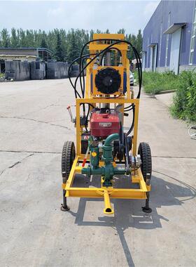 22马力柴油打井机ZJ-22 家用型钻小井 机牵引式灌溉井打机井厂家