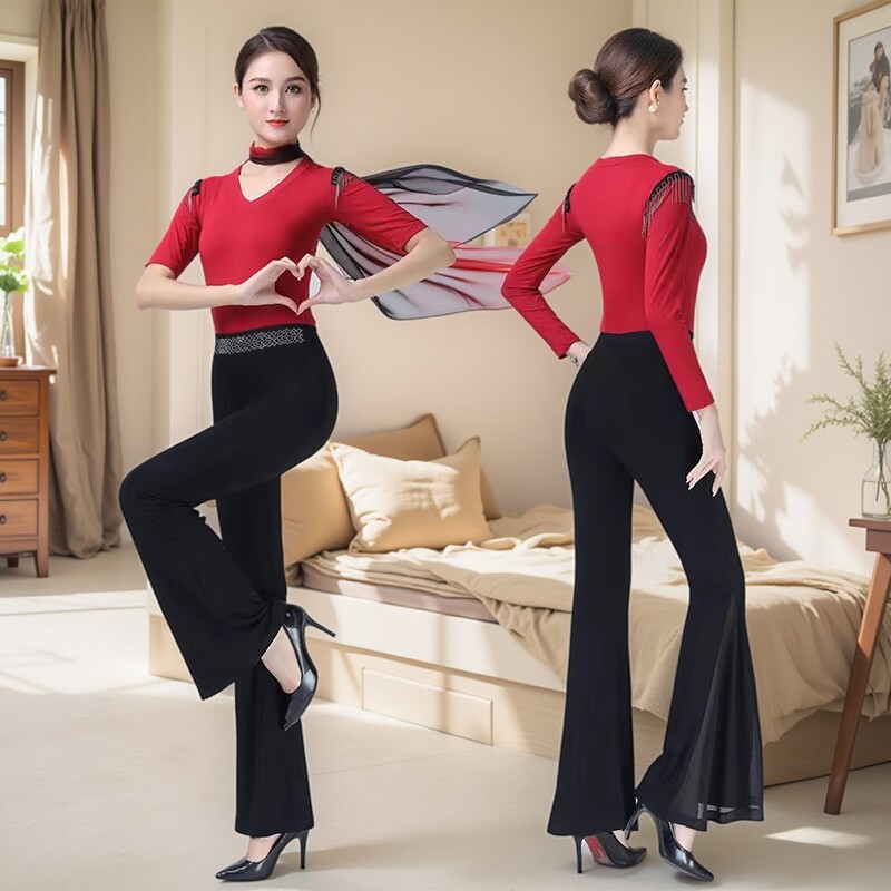 形体服套装成人导师舞蹈服全套