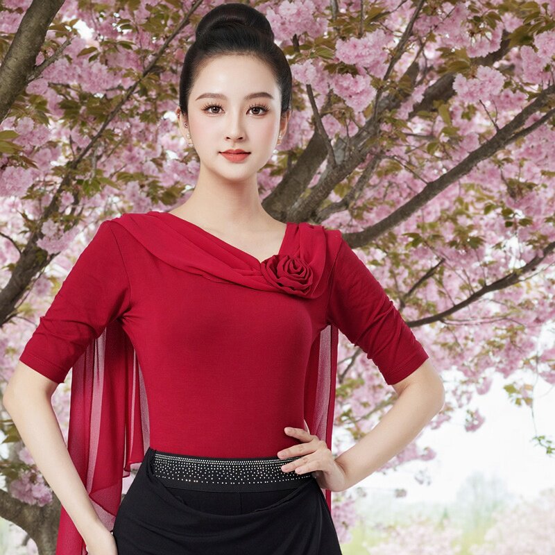 形体服上衣连体导师舞蹈服