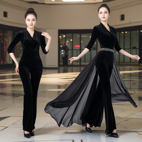 形体训练服套装导师舞蹈服