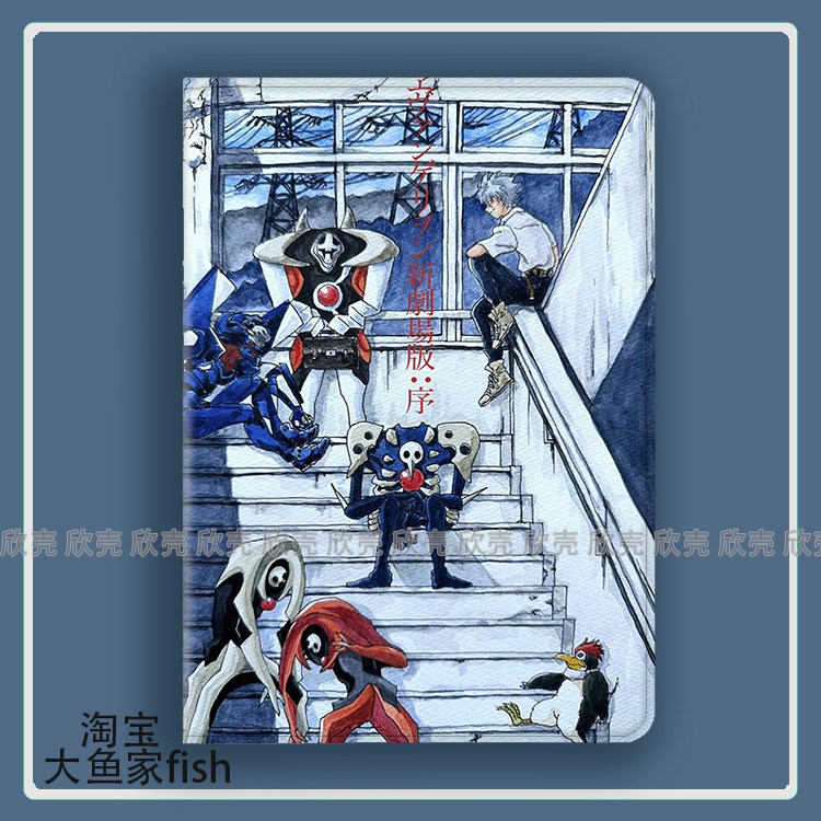 EVA淀真嗣明日香使徒适用iPad10.2苹果Pro11寸Air5/6华为matepad10.4平板mini34保护套vivo小米6pro荣耀v8pro