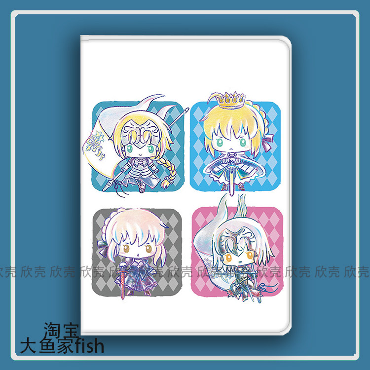 Fate/Grand吾王saber适用iPad10.2苹果Pro11寸Air2/3/4华为matepad10.8荣耀mini5/6保护套9.7小米6Pro红米pad