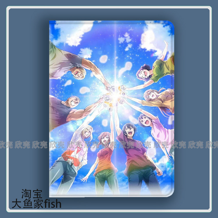 碧蓝之海二次元动漫周边适用iPad10.2苹果Pro11寸Air3/4华为matepad10.8平板mini5/6保护套小米7p荣耀v8三星9