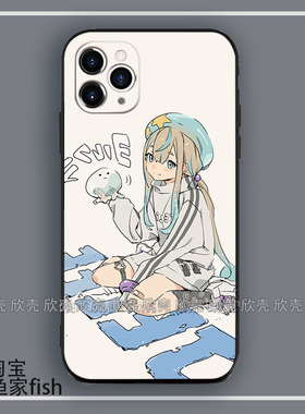 夜晚的水母不会游泳jelee手机壳适用iphone15promax硅胶8plus苹果14小米12一加ACE2华为pura70三星s8plus荣耀