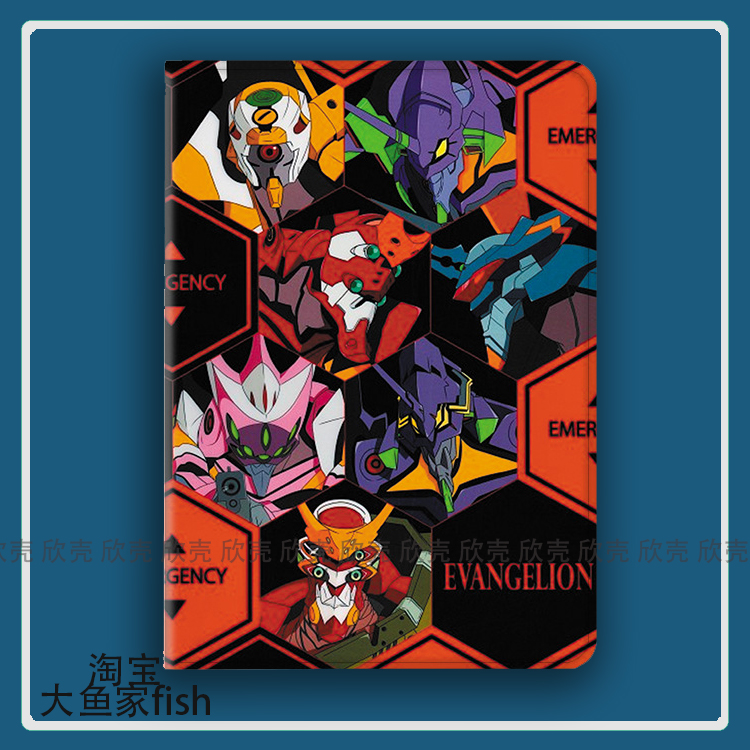 零号机适用iPad10.2苹果Pro11初号机Air3/4华为matepad10.8寸EVA明日香mini5/6保护套9.7小米6Pro红米pad