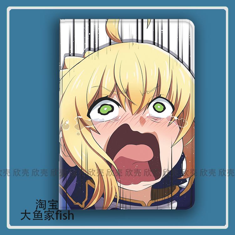 吾王fate/saber呆毛王适用2022iPad10.2保护套Pro11苹果Air3/4华为matepad10.8十代mini5/6小米6Pro荣耀v7pro