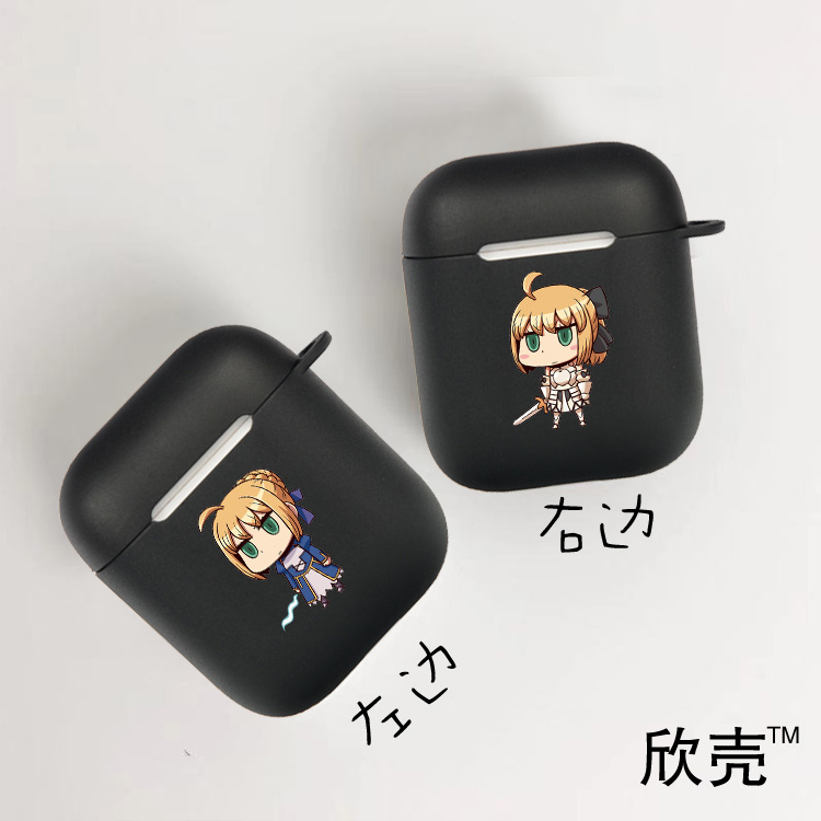 苹果动漫耳机套硅胶保护壳