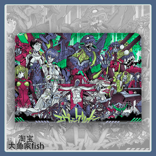 EVA明日香周边适用iPad10.2苹果Pro11 Air3/4华为matepad10.9笔槽mini5/6保护套小米6Pro绫波丽