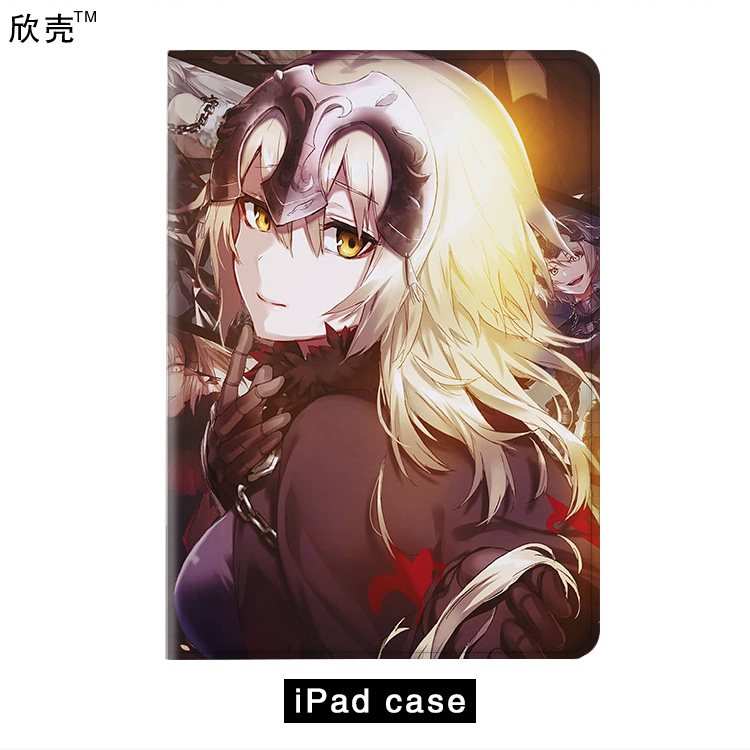 Fgo贞德saber吾王动漫适用ipadair3保护套pro4平板1/2皮套mini5软