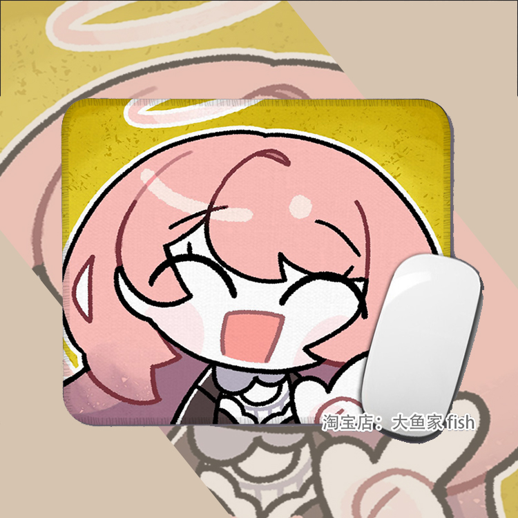 明日方舟周边 蕾缪安 小号鼠标垫办公桌桌垫 锁边鼠标垫 硅胶防滑