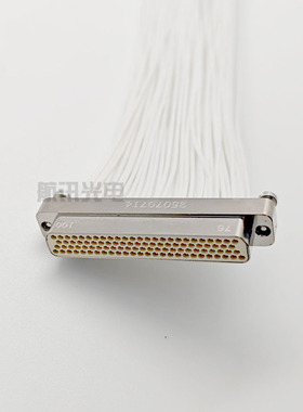 微矩形连接器J30JZ/XN100TJCAL01插头插座J30JZN100ZKCA000带线