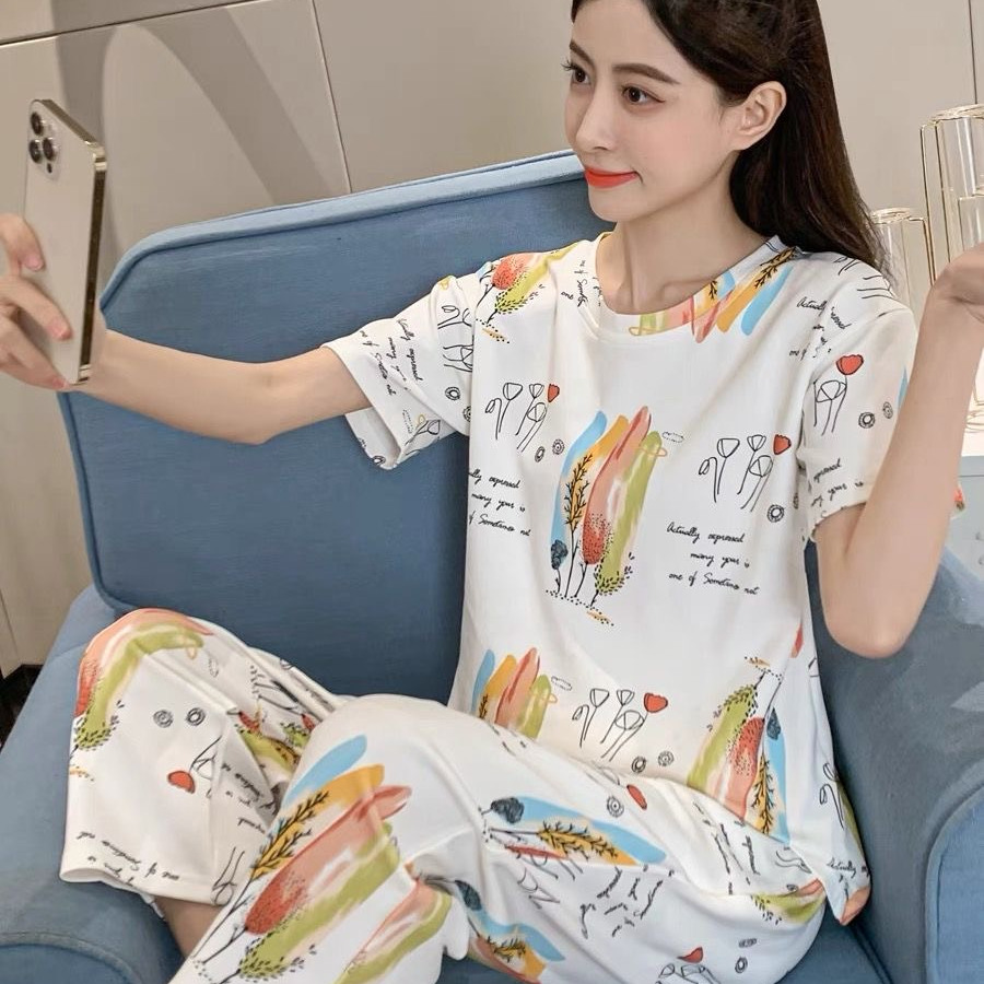 2025网红女士可爱宽松睡衣家居服