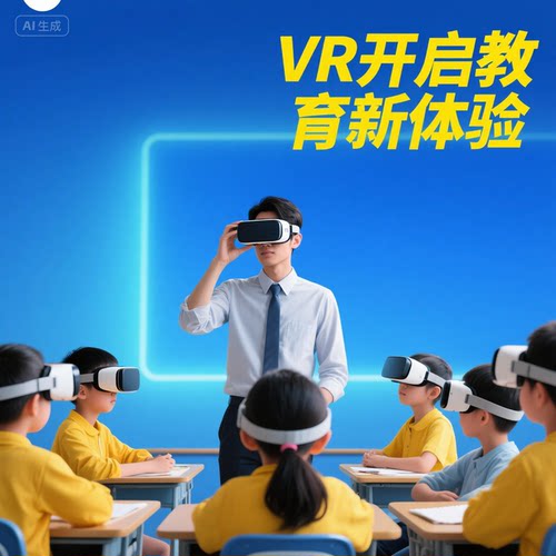 VR/AR/AI场景搭建教育教学数字化融合数字素养技术手段