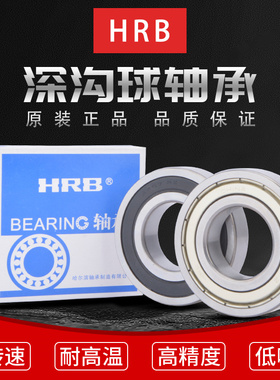 哈尔滨HRB深沟球轴承6238 6240 6244 6248 6252 6256 Z RZ 2RZ/C3