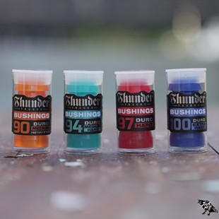 97A THUNDER滑板PU美国原装 94A 90A 100A 进口双翘减震垫支架避震