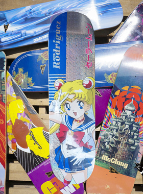 进口PRIMITIVE滑板板面双翘动作四轮街式板8.0 8.125 8.25 8.375