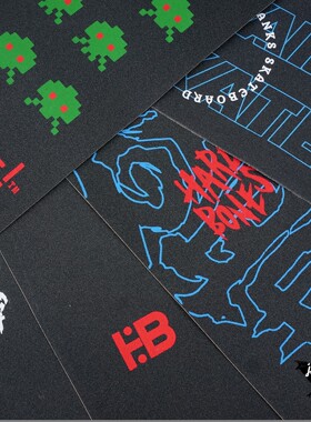 专业滑板砂纸硬骨 JUSTICE BK NINEPUSH TAKEOFF双翘动作板多款