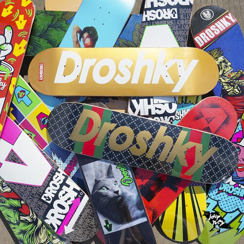 德国DROSHKY滑板板面双翘动作板