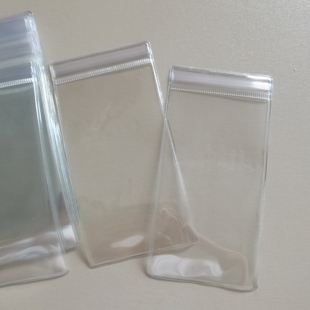 金条密封袋透明PVC长自封袋999银条防氧化包装袋珠宝项链封口袋子