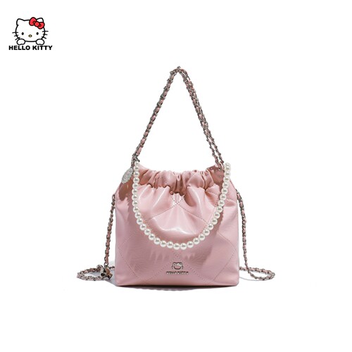 HelloKitty链条休闲垃圾袋流浪包