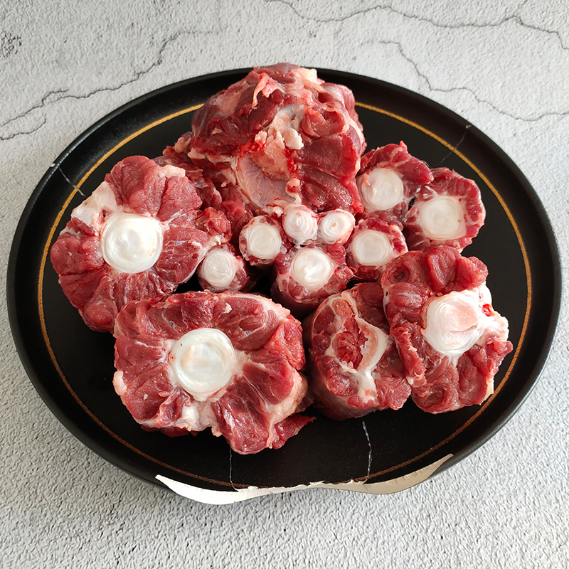 兰州黄牛肉牛尾新鲜现杀
