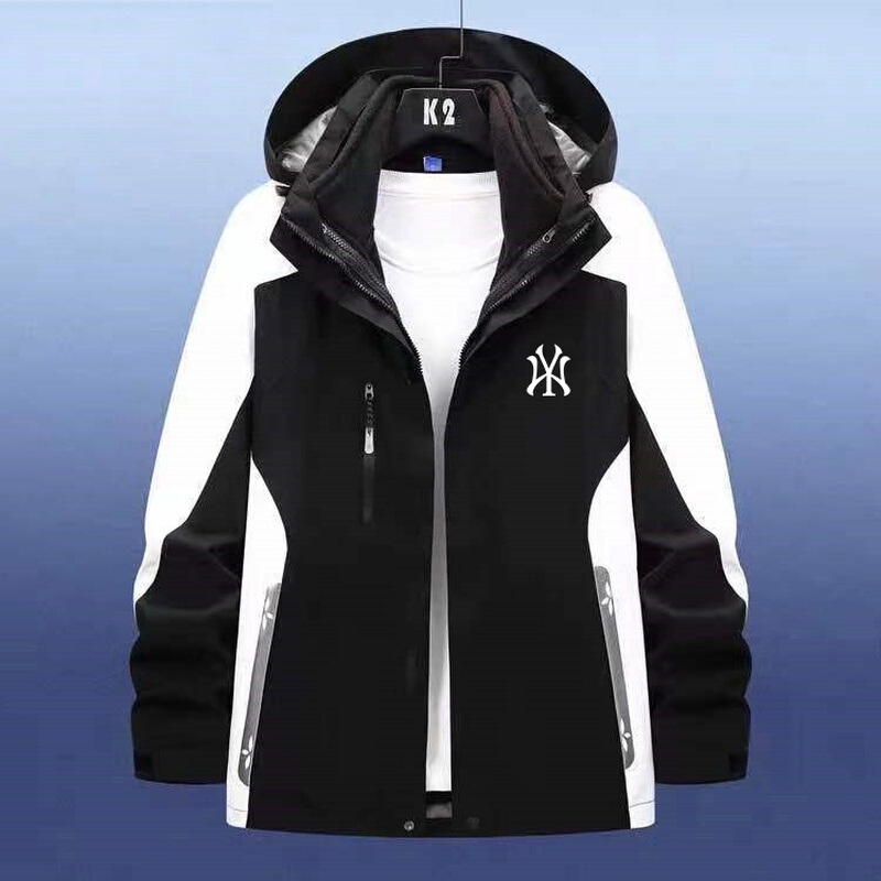 户外冲锋衣男女三合一情侣款登山服春秋冬大码加厚加绒两件套定制