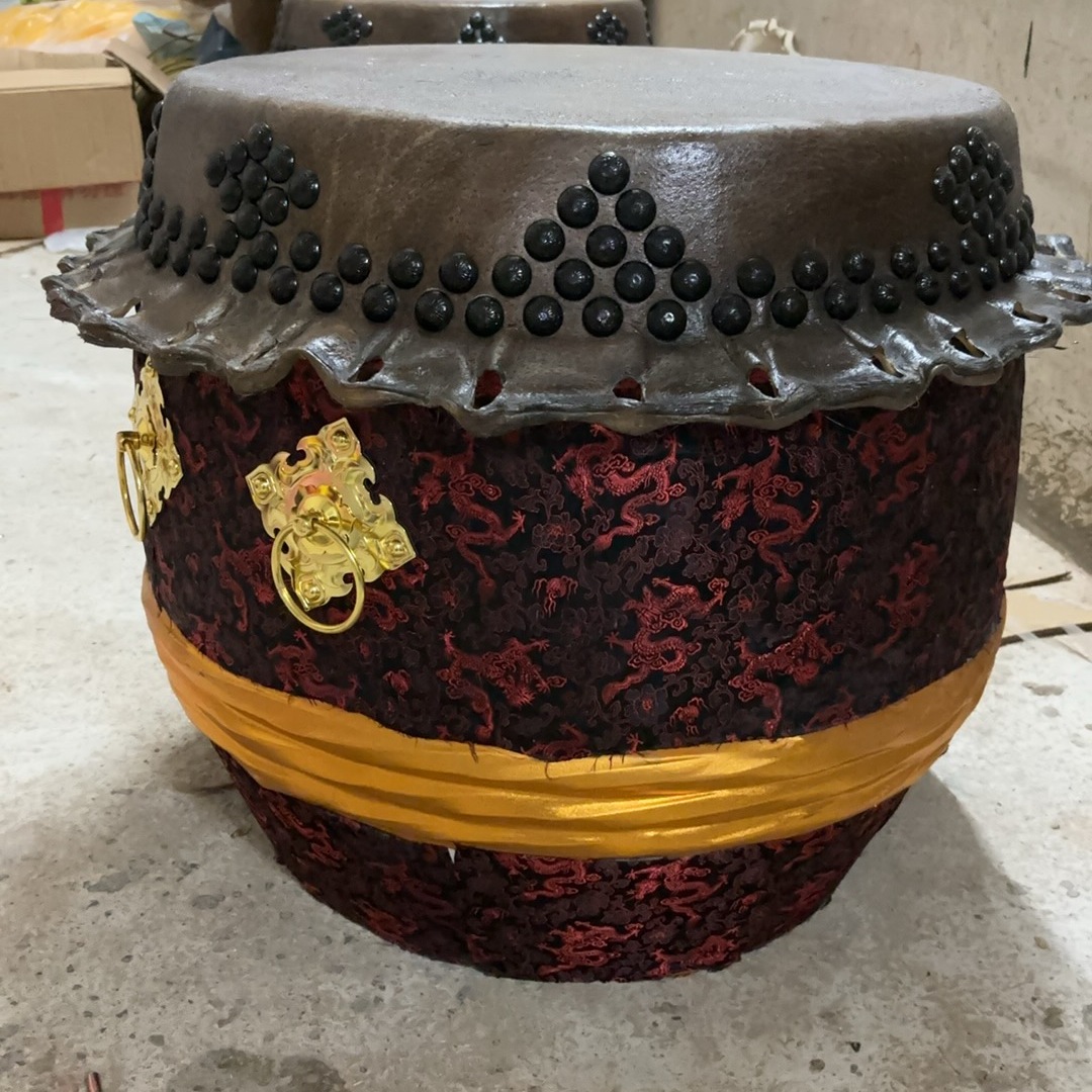 光滑大水坚硬木桶纯手工牛皮鼓