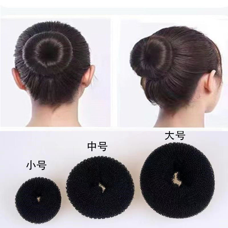儿童头饰蓬松丸子头其他丸子头图片