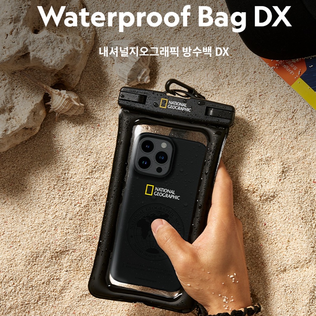 国家地理手机防水袋触屏密封袋游泳漂流露营轻便挂脖手机包ipx8