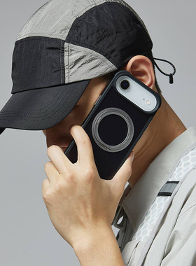 台湾Bitplay商务简约适用iphone17Pro Max手机壳magsafe磁吸充电磨砂支架保护套苹果17pro户外旅游防摔挂绳壳