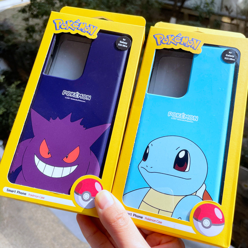 韩国皮卡丘pokemon宠物精灵适用三星S25ultra手机壳防摔套S24ultra卡通可爱双层防摔耐摔保护套杰尼龟卡比兽