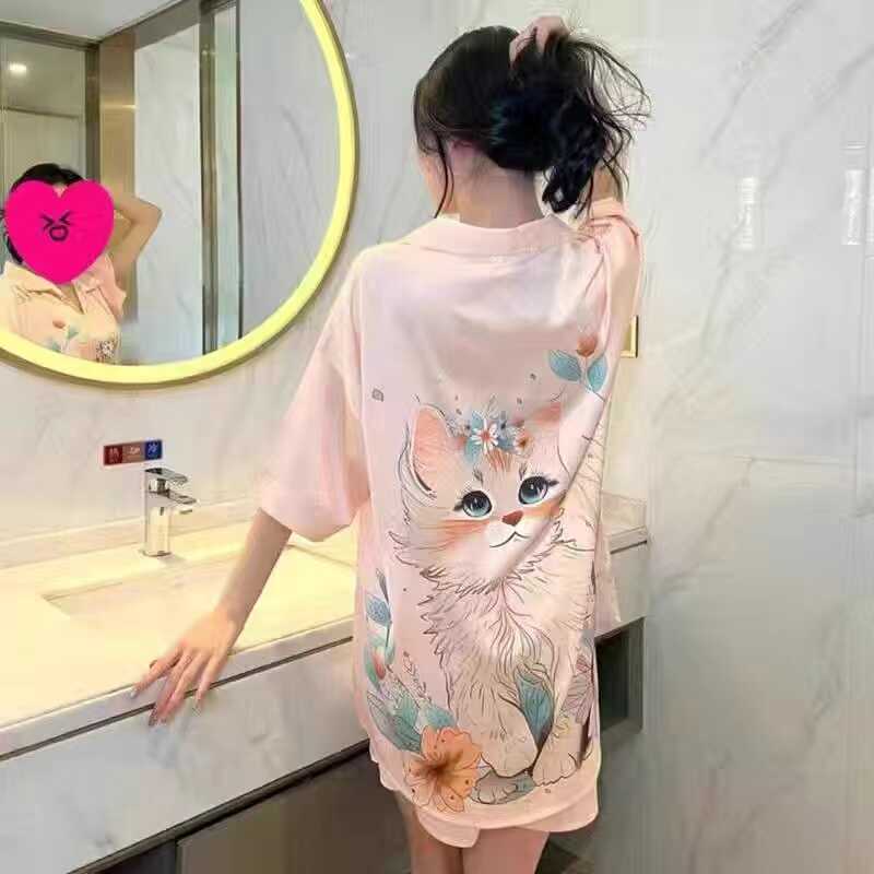 冰丝睡裙新款网红高级感夏天