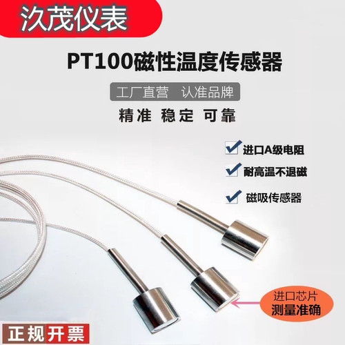 防水不锈钢磁性吸附式磁铁热电阻