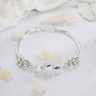 三生三世999足银转运珠手链设计感轻奢华时尚百搭送女友闺蜜礼物