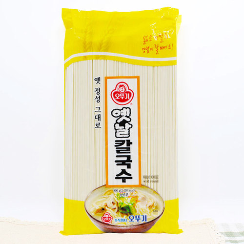 韩国进口不倒翁刀削面900g意面