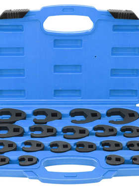 多功能油管扳手开口扳手U型接头8-32mm 狭窄空间专用工具牛角扳手