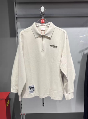 中国李宁×Atticus Torre联名男女运动宽松休闲长袖POLO衫AHSVA23