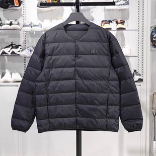 特价 中国李宁VITAL系列宽松保暖90％鸭绒轻薄短羽绒服AYMU323