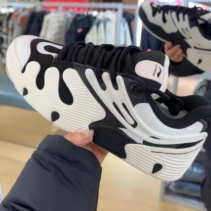 中国李宁天蛟男子缓震耐磨低帮运动滑板鞋休闲鞋AEPV049 AEPV003