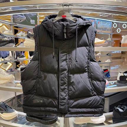 李宁×成龙功夫男女同款防泼水宽松休闲95％鸭绒羽绒马甲AMRV049