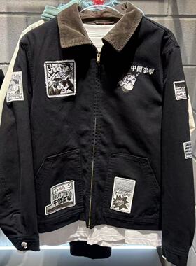 中国李宁×Atticus Torre联名男女运动宽松休闲保暖短棉服AJMV281