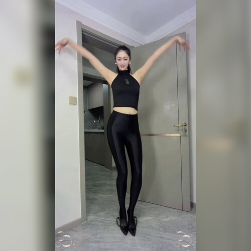 体美缘高腰云感瑜伽裤显腿长