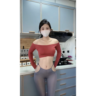 体美缘瑜伽裤女紧身裤莱卡面料中腰修身显瘦四季款