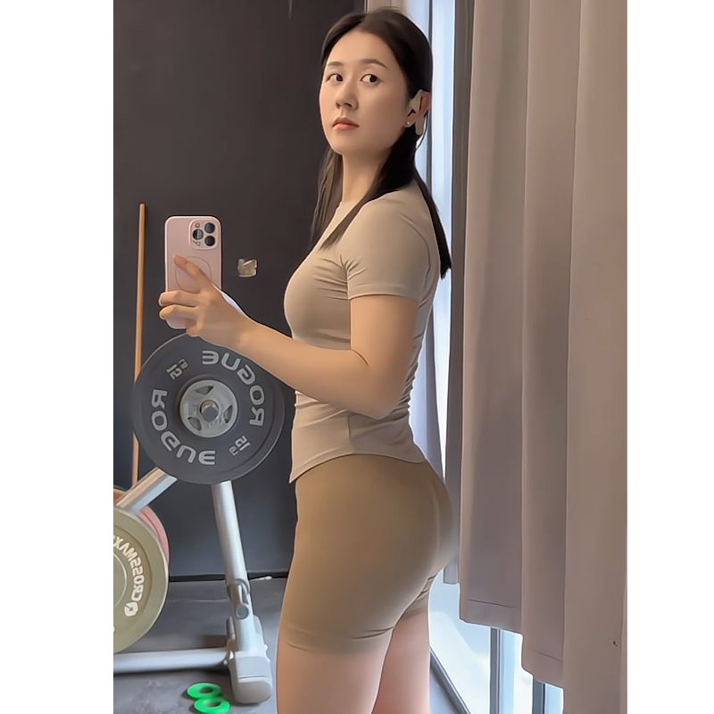 体美缘鲨鱼裤女夏季锦氨纶高腰透气外穿帅炸街百搭健身三分裤