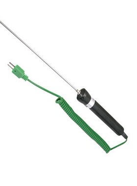 优利德温度探头测温测试探头K型浸入式热电偶UT-T03/04/05/06/07