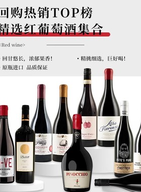 匹诺曹格鲁吉亚巧克力甜酒黑皮诺赤霞珠进口红葡萄酒红酒晚安酒