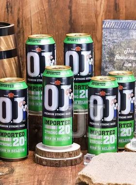 比利时原装进口OJ鸥捷烈性啤酒精酿黄啤20度OJ高度深水炸弹500ml