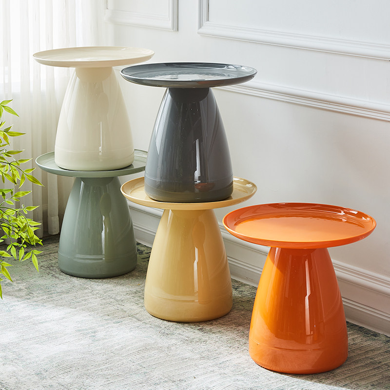 北欧创意沙发边几现代简约客厅圆形茶几网红ins个性家用阳台小几